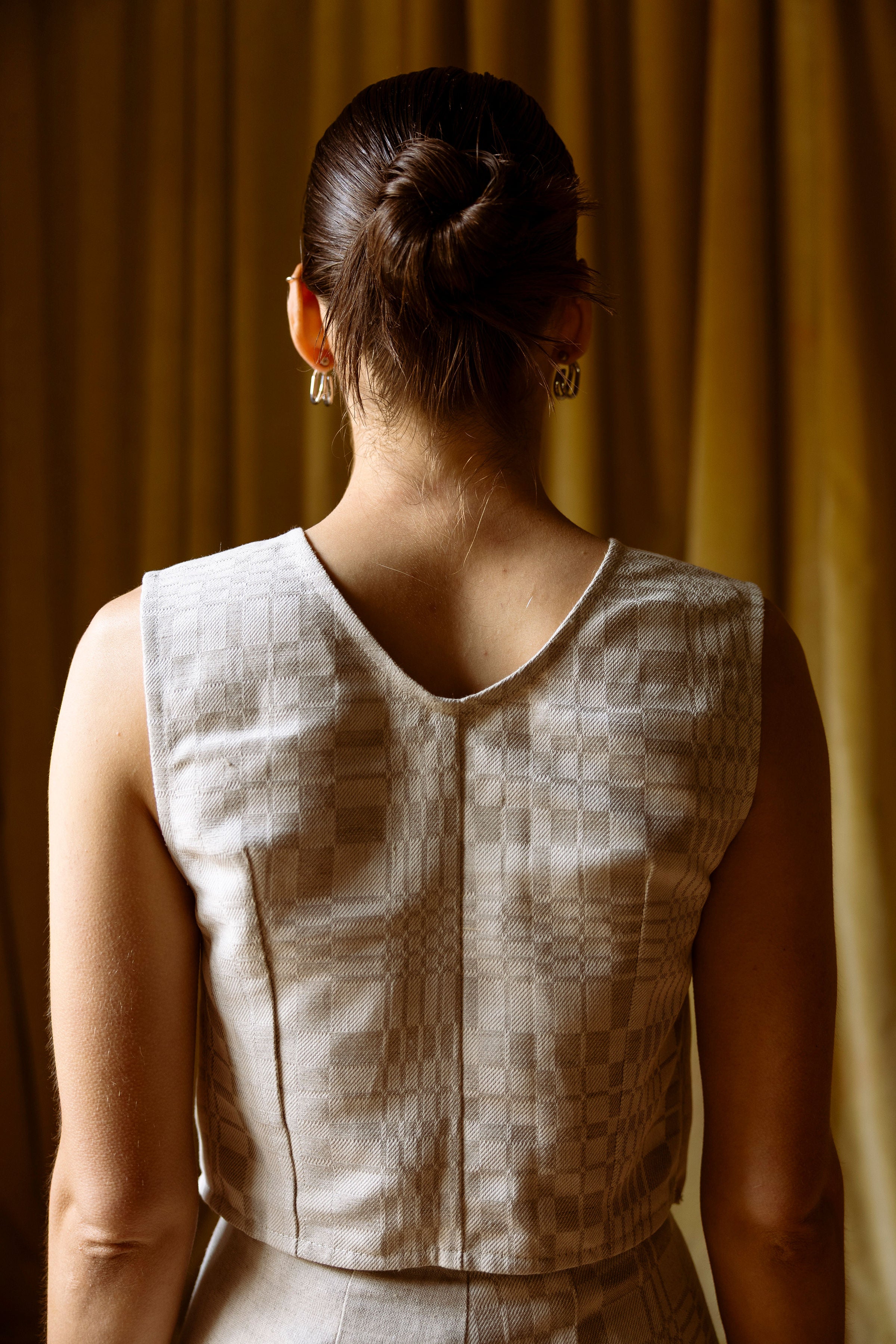 Linen Vest UPĖ