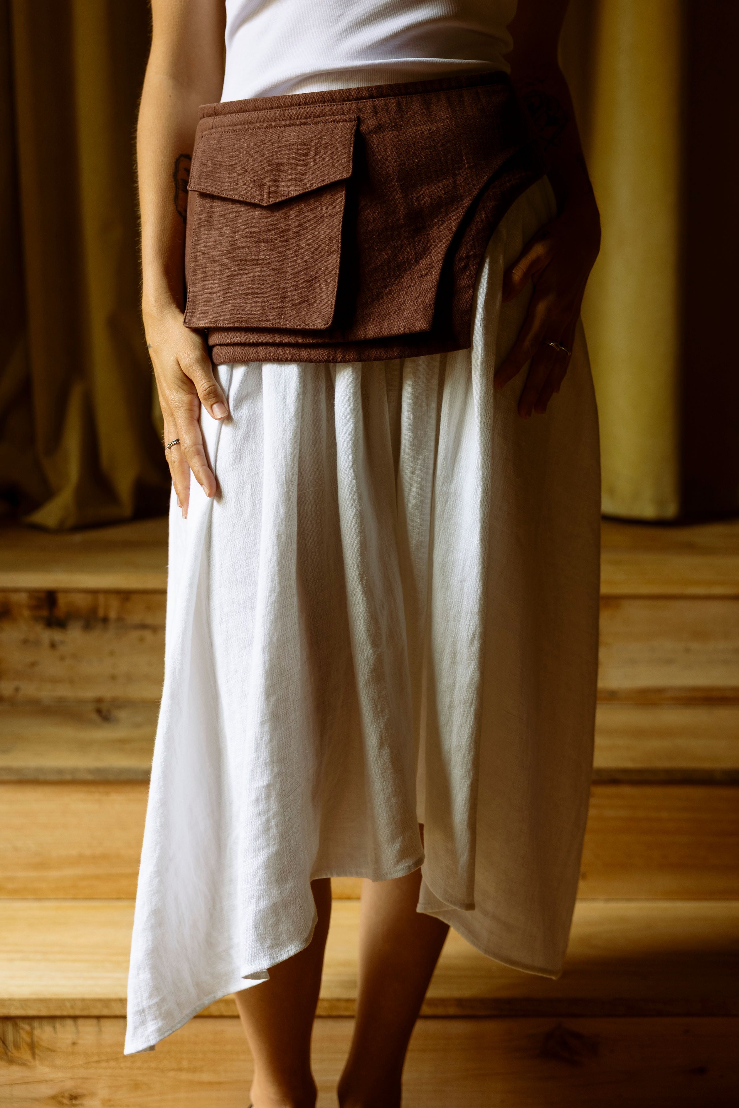 Linen Belt Bag AUDRA