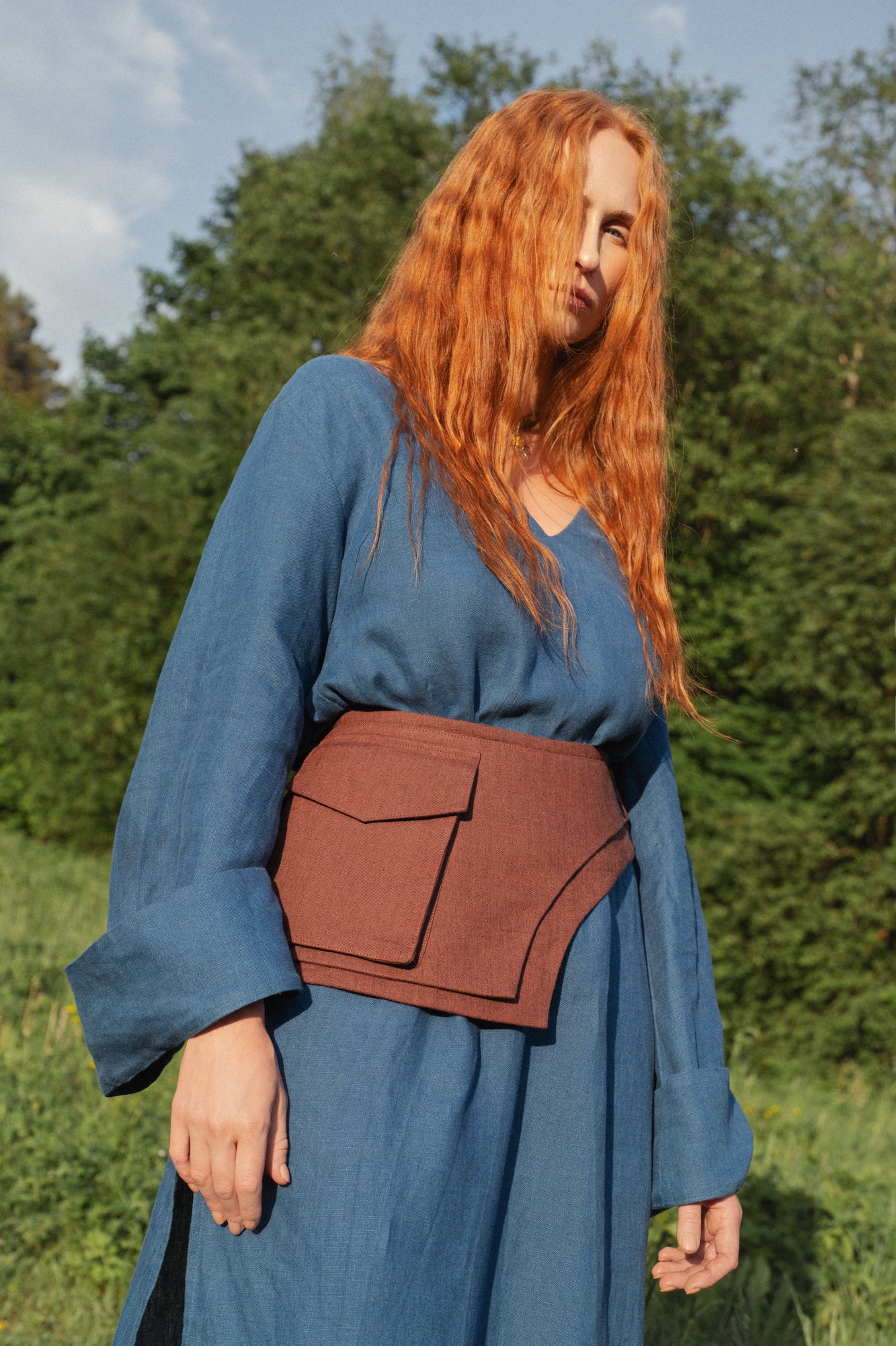 Linen Belt Bag AUDRA