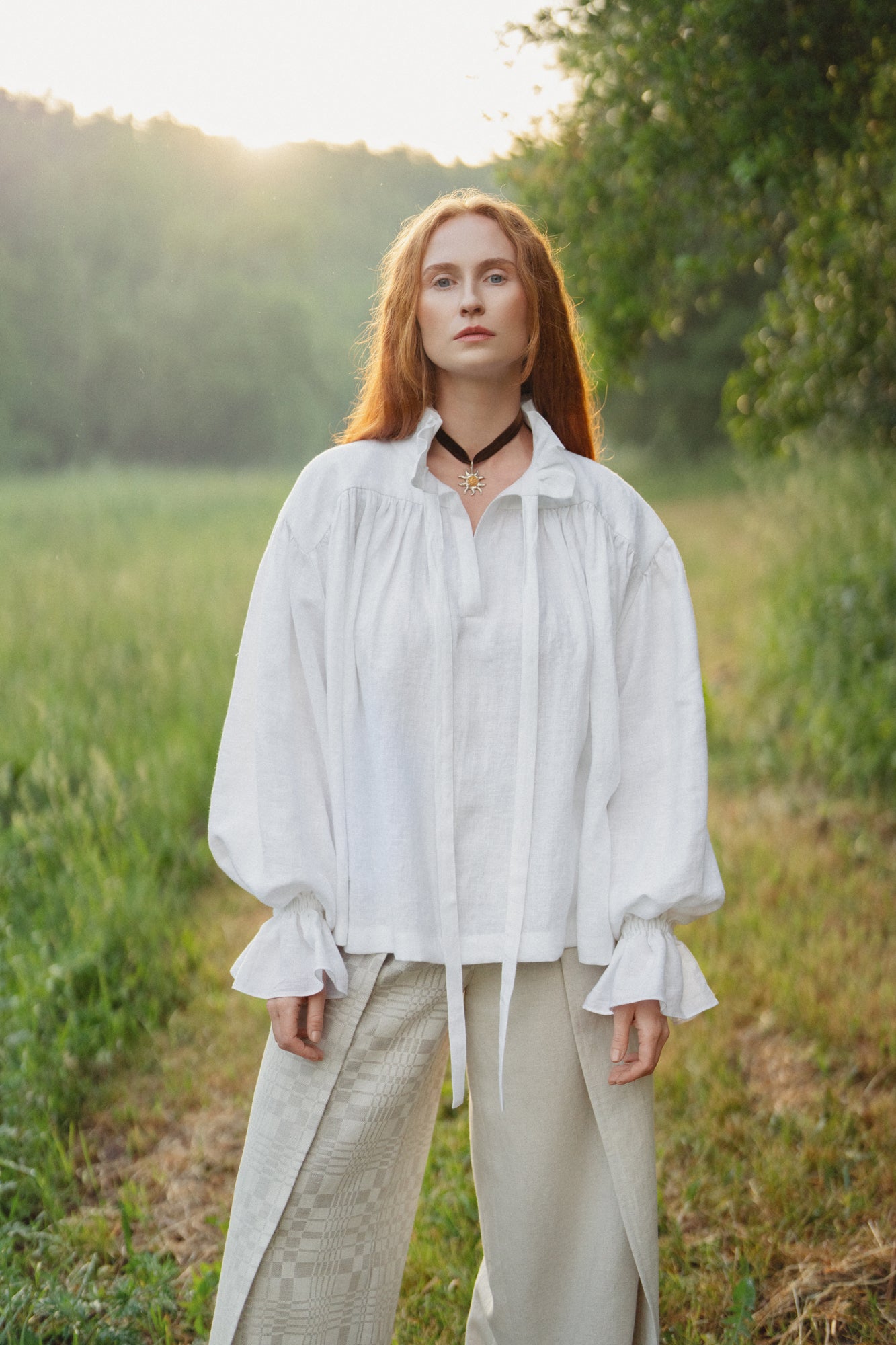 Linen Blouse SMILGA