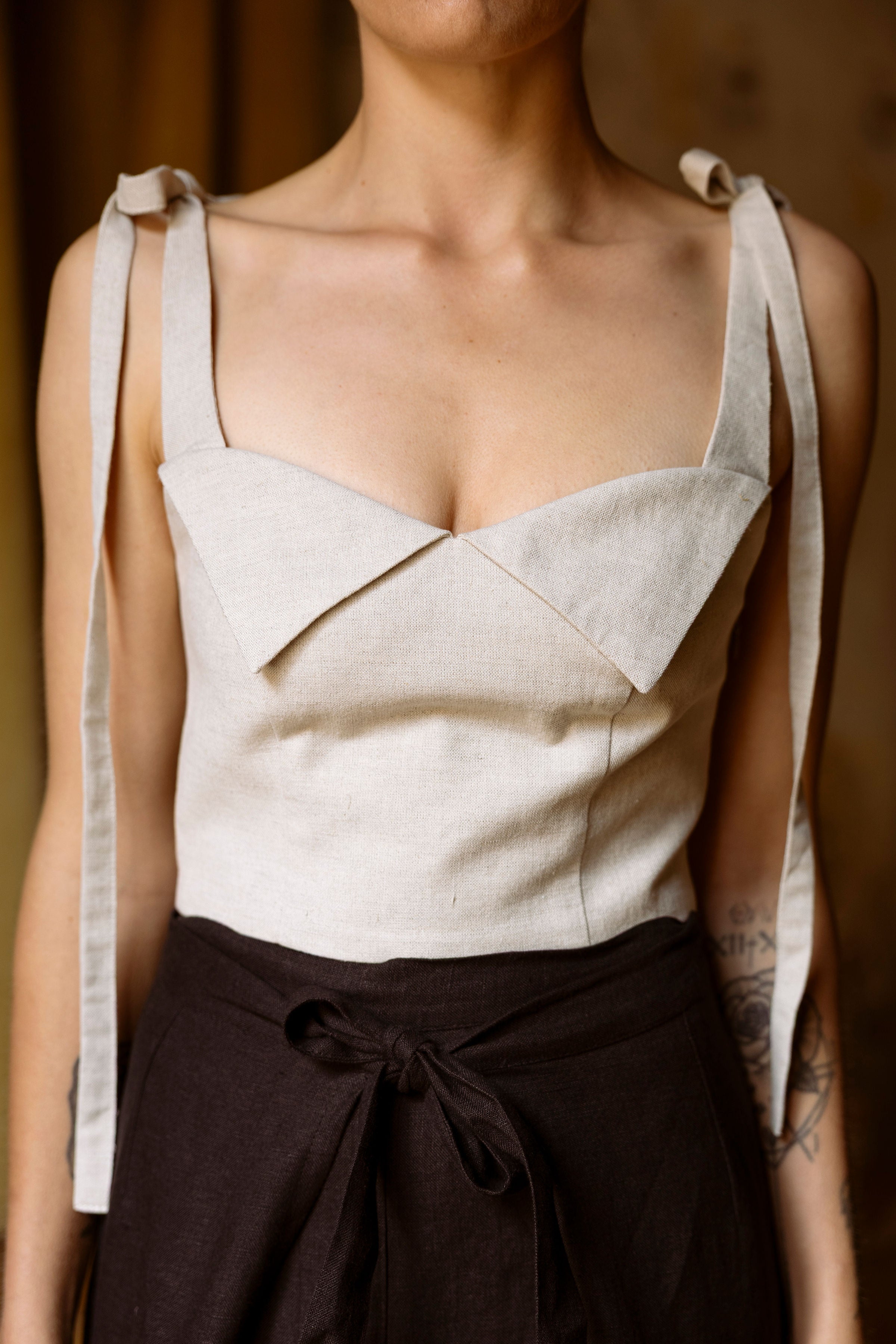 Linen Corset NENDRĖ