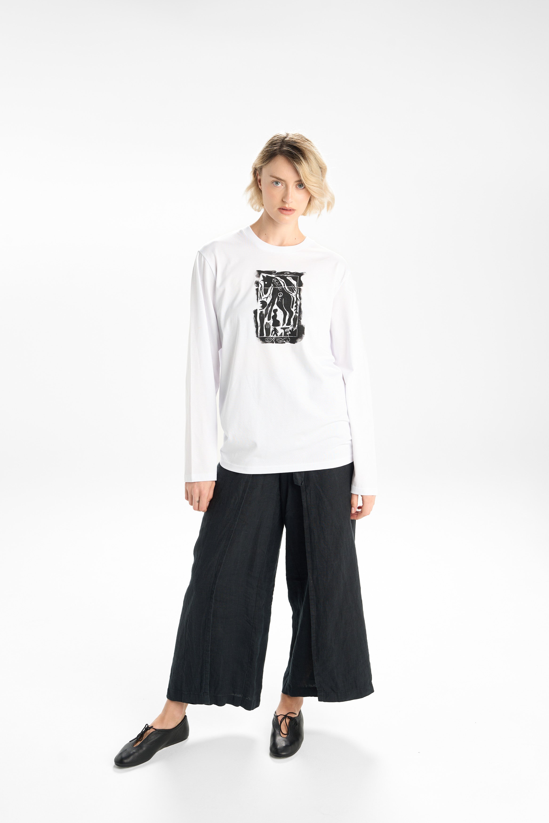 THROUGH FORGOTTEN FIELDS LONG SLEEVE T-SHIRT